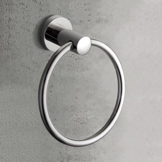 Towel Ring Modern Round Chrome Towel Ring Nameeks NCB99